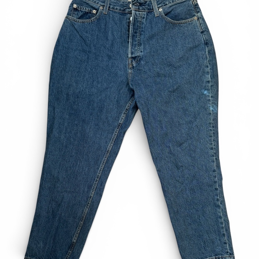 Everlane Organic Curvy Cheeky 90s mom jeans